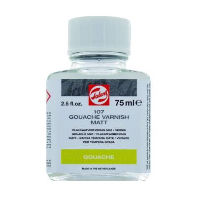 Talens Gouache Varnish Matt 107 Mat Guaj Boya Verniği 75 ml - 1