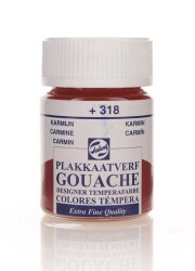 Talens Guaj Boya 318 Carmine - 1