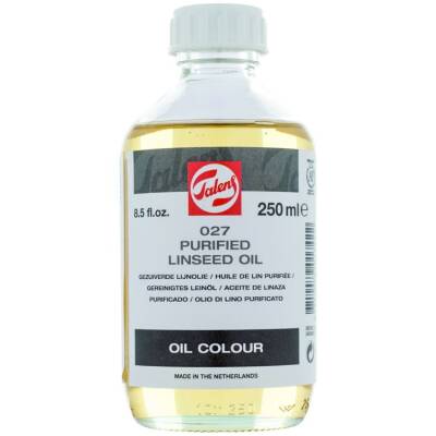 Talens Purified Linseed Oil 027 Saf Keten Tohumu Yağı 250 ml. - 1