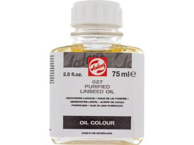 Talens Purified Linseed Oil 027 Saf Keten Tohumu Yağı 75 ml. - 1