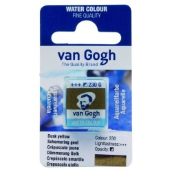Talens Van Gogh 1/2 Tablet Sulu Boya 230 Dusk Yellow - Talens