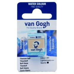Talens Van Gogh 1/2 Tablet Sulu Boya 291 Titanium Buff - Talens