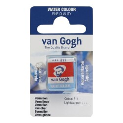 Talens Van Gogh 1/2 Tablet Sulu Boya 311 Vermilion - Talens