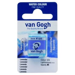 Talens Van Gogh 1/2 Tablet Sulu Boya 525 Lavender - Talens