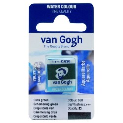 Talens Van Gogh 1/2 Tablet Sulu Boya 630 Dusk Green - Talens