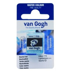 Talens Van Gogh 1/2 Tablet Sulu Boya 715 Neutral Tint - Talens