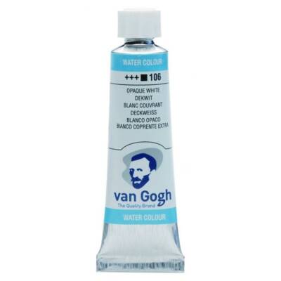 Talens Van Gogh 10 ml. Tüp Sulu Boya 106 Opaque White - 1