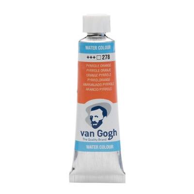 Talens Van Gogh 10 ml. Tüp Sulu Boya 278 Pyrrole Orange - 1