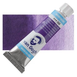 Talens Van Gogh 10 ml. Tüp Sulu Boya 568 Permanent Blue Violet - 1