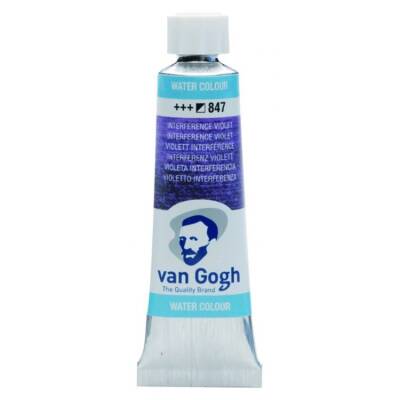 Talens Van Gogh 10 ml. Tüp Sulu Boya 847 Interference Violet - 1