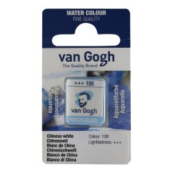 Talens Van Gogh 1/2 Tablet Sulu Boya 108 Chinese White - 1