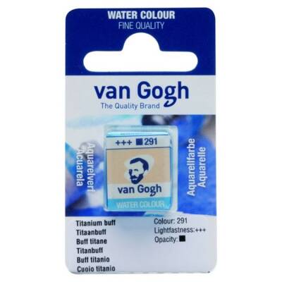 Talens Van Gogh 1/2 Tablet Sulu Boya 291 Titanium Buff - 1