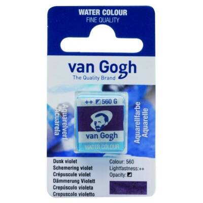 Talens Van Gogh 1/2 Tablet Sulu Boya 560 Dusk Violet - 1