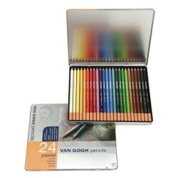 Talens Van Gogh Pastel Kalem 24 Renk Metal Kutu - 1