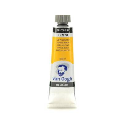 Talens Van Gogh Yağlı Boya 40 ml. 270 Azo Yellow Deep - 1