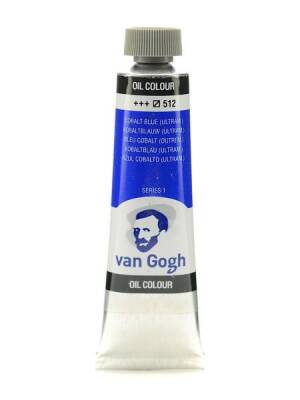 Talens Van Gogh Yağlı Boya 40 ml. 512 Cobalt Blue (Ultramarine) - 1
