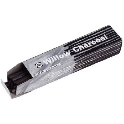 Talens Willow Charcoal Doğal Kömür Füzen 3-4 mm 30'lu Kutu - 1