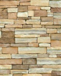 Taş Desenli Karton Duvar 1/50 3 Adet - Eshel