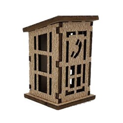 Telefon Kulübesi 1/75 1 Adet - Eshel