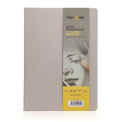 Tigertint Sketch Book Sert Kapaklı Eskiz Defteri 140 gr A4 80 yp Bej - 1