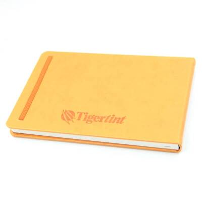Tigertint Sketch Book Sert Kapaklı Eskiz Defteri 140 gr Yatay A5 80 yp Turuncu - 1
