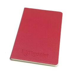 Tigertint Soft Kapak Çizgili Defter A5 80 gr 128 yp Kırmızı - 1