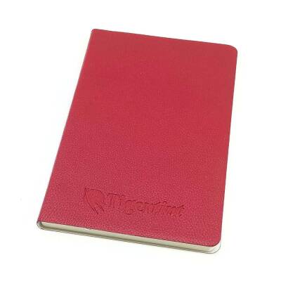 Tigertint Soft Kapak Çizgili Defter A5 80 gr 128 yp Kırmızı - 1