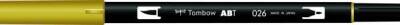 Tombow Dual Brush Pen Grafik Çizim Kalemi 026 Yellow Gold - 1
