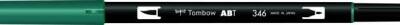 Tombow Dual Brush Pen Grafik Çizim Kalemi 346 Sea Green - 1