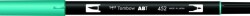 Tombow Dual Brush Pen Grafik Çizim Kalemi 452 Process Blue - 1