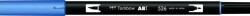 Tombow Dual Brush Pen Grafik Çizim Kalemi 526 True Blue - 1