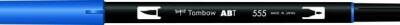 Tombow Dual Brush Pen Grafik Çizim Kalemi 555 Ultramarine - 1