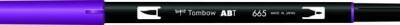 Tombow Dual Brush Pen Grafik Çizim Kalemi 665 Purple - 1