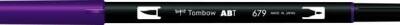 Tombow Dual Brush Pen Grafik Çizim Kalemi 679 Dark Plum - 1