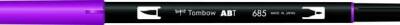 Tombow Dual Brush Pen Grafik Çizim Kalemi 685 Deep Magenta - 1