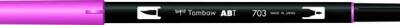 Tombow Dual Brush Pen Grafik Çizim Kalemi 703 Pink Rose - 1
