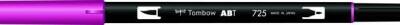 Tombow Dual Brush Pen Grafik Çizim Kalemi 725 Rhodamine Red - 1