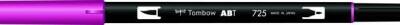 Tombow Dual Brush Pen Grafik Çizim Kalemi 725 Rhodamine Red - 1