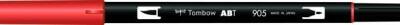 Tombow Dual Brush Pen Grafik Çizim Kalemi 905 Red - 1