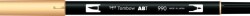 Tombow Dual Brush Pen Grafik Çizim Kalemi 990 Light Sand - 1