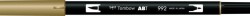 Tombow Dual Brush Pen Grafik Çizim Kalemi 992 Sand - 1