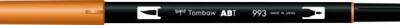 Tombow Dual Brush Pen Grafik Çizim Kalemi 993 Chrome Orange - 1