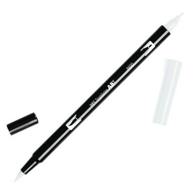 Tombow Dual Brush Pen Grafik Çizim Kalemi N00 Blender (Renk Açıcı-Kaynaştırıcı) - 1