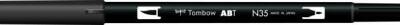 Tombow Dual Brush Pen Grafik Çizim Kalemi N35 Cool Gray 12 - 1