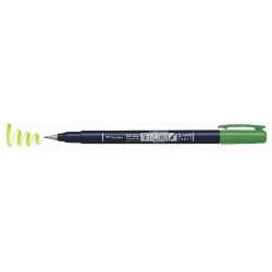 Tombow Fudenosuke Fırça Uçlu Kalem Yeşil - 1