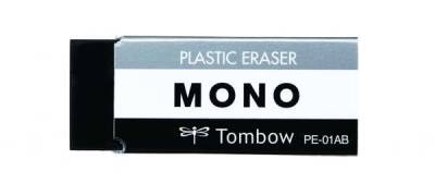 Tombow Mono Plastik Silgi Siyah Küçük Boy - 1