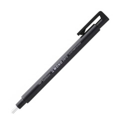 Tombow Mono Zero 2.3 mm Yuvarlak Uçlu Kalem Silgi Siyah - 1