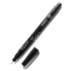 Touch Liner Çizim Kalemi 0.4 SİYAH - 1