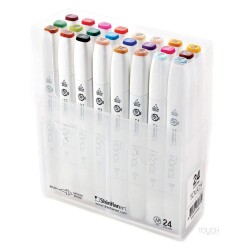 Touch Twin Brush Marker 24 Renk Set - 1