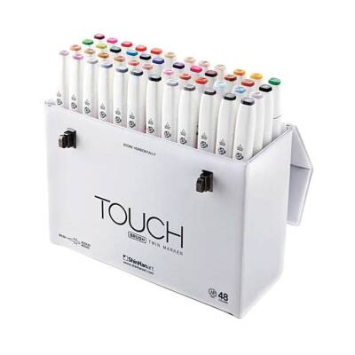 Touch Twin Brush Marker 48 Renk Set - 1